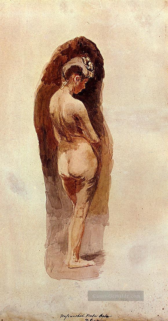 Weiblicher Akt Realismus Thomas Eakins Ölgemälde